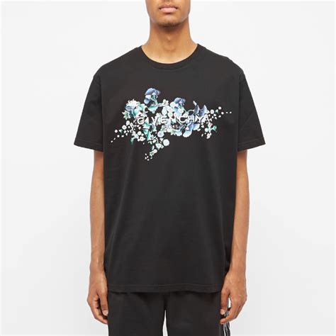 givenchy floral logo tee